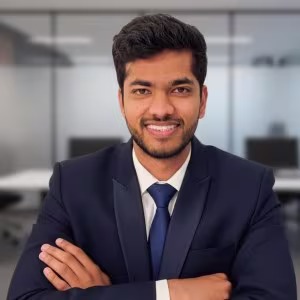 Portrait of Aayush More, Finance Tutor